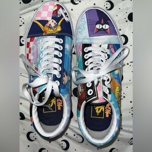 Vans x Sailor Moon Patchwork Shoes